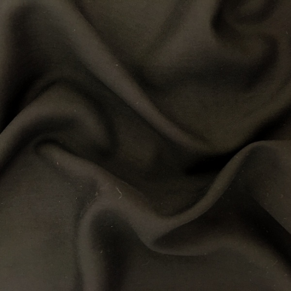 Plain 100% Viscose BLACK